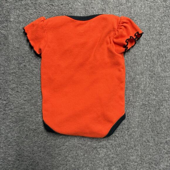 Miami Marlins One Piece Outfit Baby Girl Newborn 0-3 Months Orange MLB Baseball - Picture 3 of 3